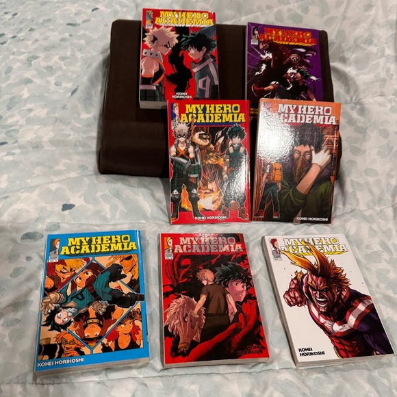 My HERO ACADEMIA book series 7 paperback 9-14 & 2 - Picture 3 of 3